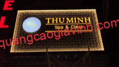 Làm bảng hiệu Spa Thu Minh - Quảng Cáo Gia Vinh - Công Ty TNHH Quảng Cáo Nội Thất Gia Vinh